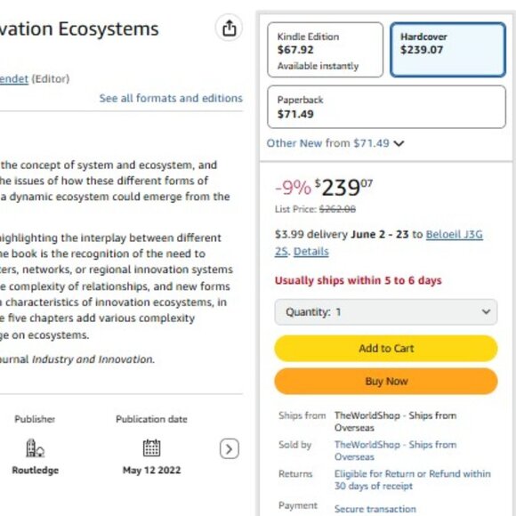 Innovation Policies and Practices within Innovation Ecosystems by Catherine Beau - Picture 2 of 2